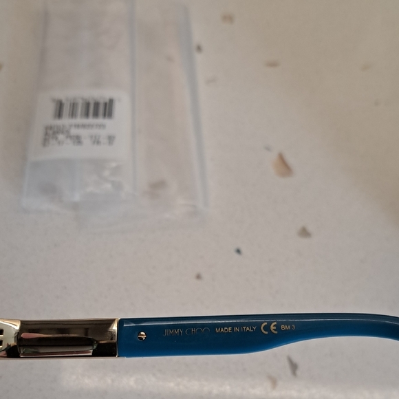 NWT Jimmy Choo Alana Black and Green Gradient Sunglasses - Picture 9 of 10